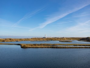 1 Bedroom Lighthouse Hideaway with Sea Views in Walney Island Nature Reserve, Cumbria, England